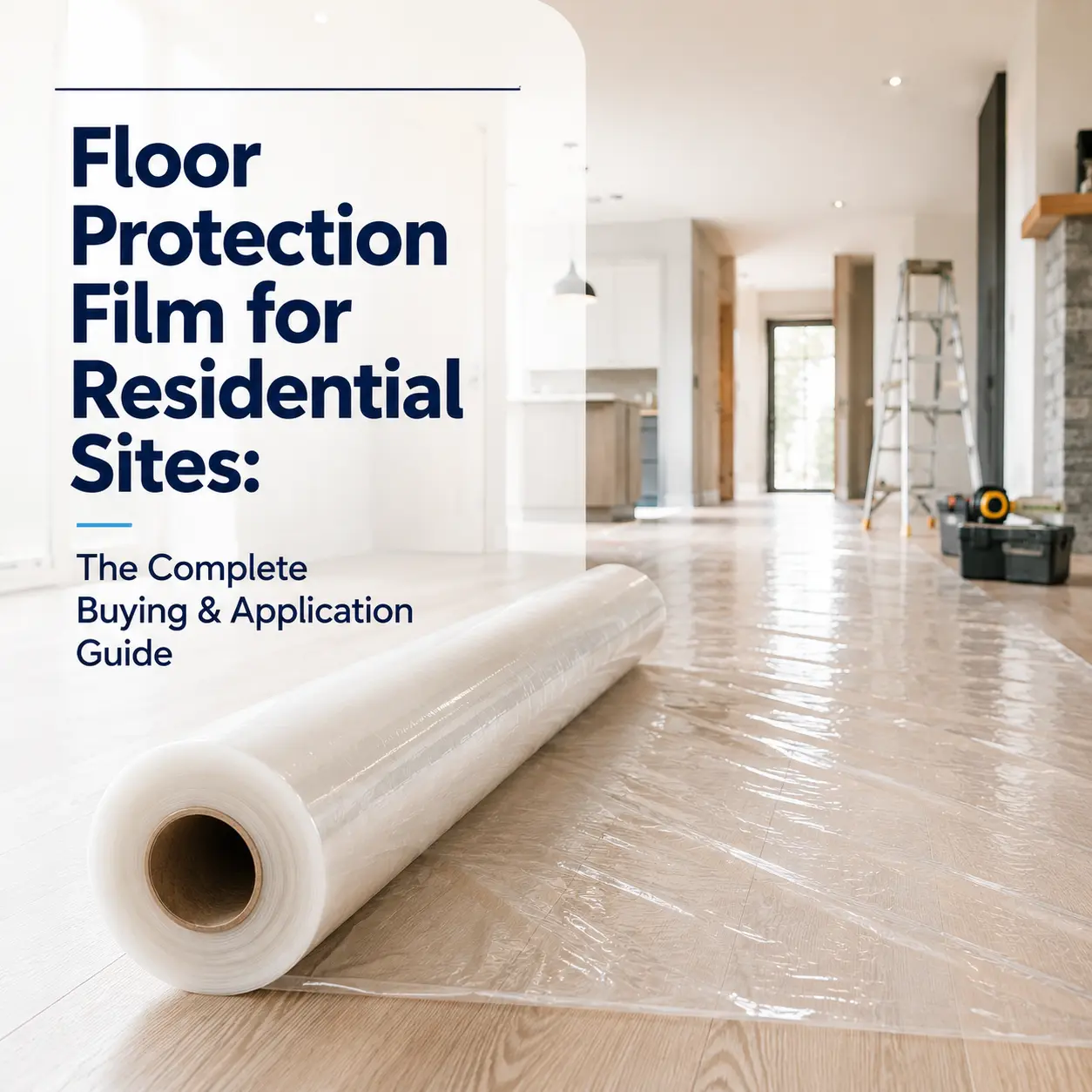 Floor Protection Film for Residential Sites