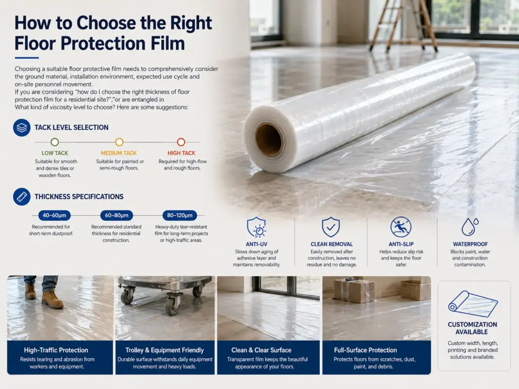 Choose the Right Floor Protection Film