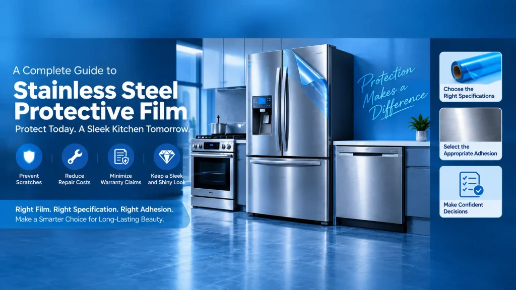 Protective Film Selection for Stainless Steel Appliance Panels