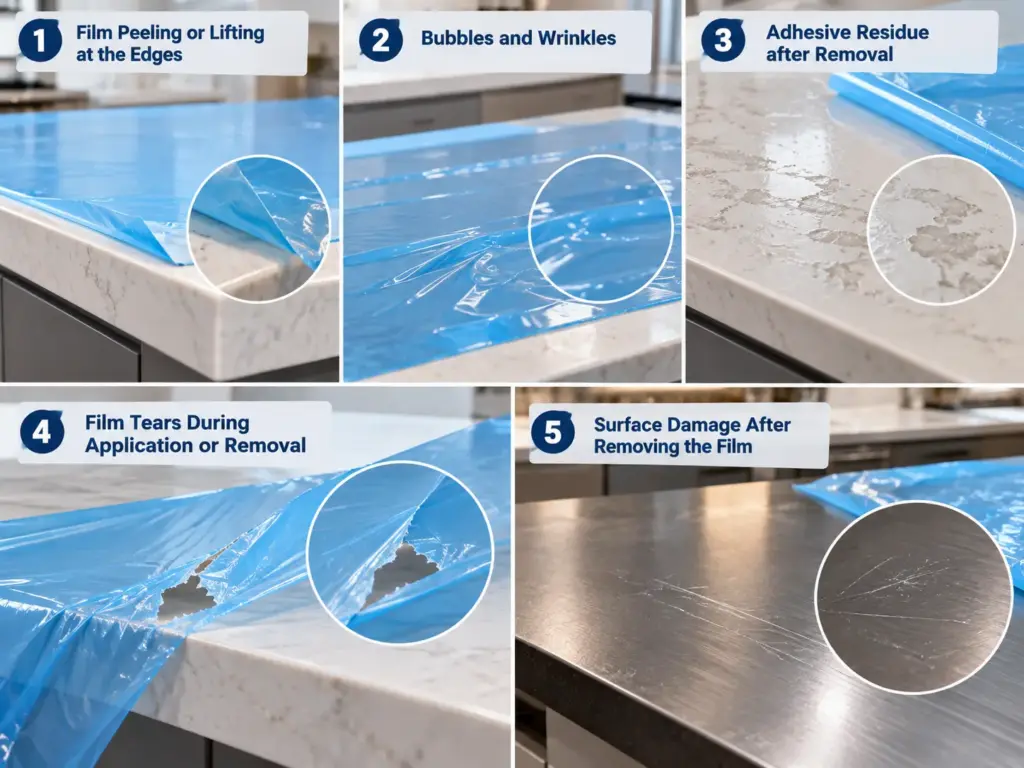 Common Problems with Countertop Protection Film