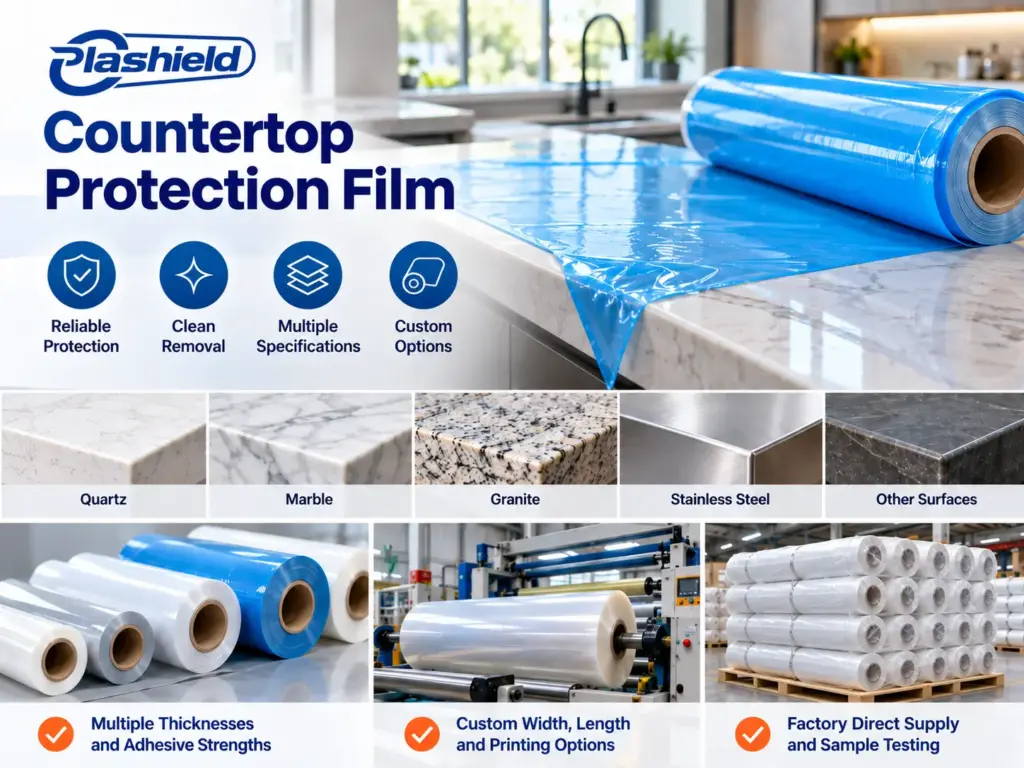 Choose Plashield Countertop Protection Film